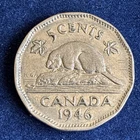 1946 Canada 5 Cents — photo from another recent sale