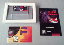 PHANTOM 2040 SUPER NINTENDO SNES AUTHENTIC GAME w/ MANUAL POSTER WORKS PERFECT!