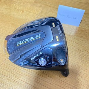 Driver Callaway Rogue ST Max LS 9.0° - Tête Seule Droitier, Headcover Inclus - Neuf Scellé