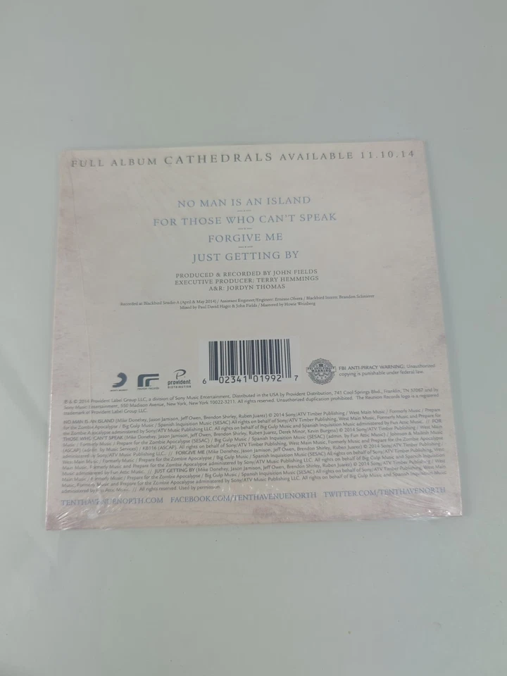 Tenth Avenue North - острова христианская похвала поклонение музыкальный компакт-диск 2014 совершенно новый - Изображение 2 из 2