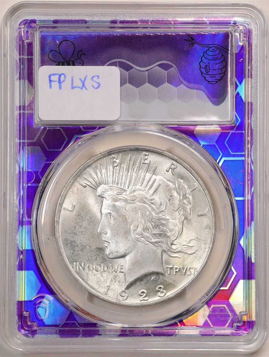 25+ MS 63 Graded 1923 Year Peace Dollars (1921-1935) for sale