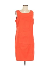 AB Studio Women Orange Cocktail Dress 14