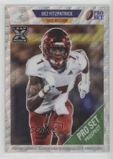2021 Leaf Pro Set Metal Silver Wave 4/15 Dez Fitzpatrick #23 8o1