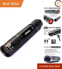 Upgraded 365nm Mini UV Light - High-Powered, Rechargeable & User-Friendly Design