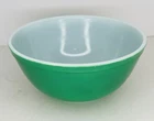 Vintage Pyrex #403 Primary Green Mixing Nesting Bowl 2 1/2 Quart MCM