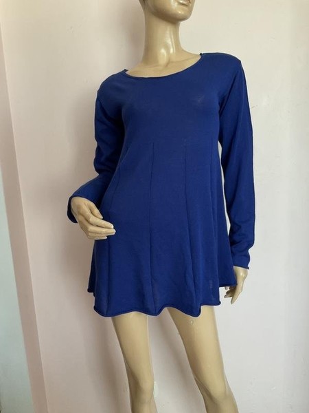Women Daniele Fiesole Dress Navy Viscose 36 / S /