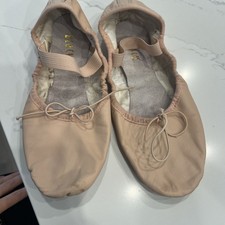 Bloch Ballet Shoes 4A LEATHER pink 