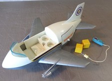 RARE 1969 ELDON Billy Blastoff Cargo Jet  Some Accessories Nice RARE 