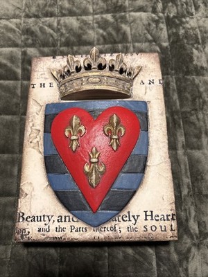 Sid Dickens T-390 Armour Heart Memory Block Retired 3D Raised Relief Handmade 