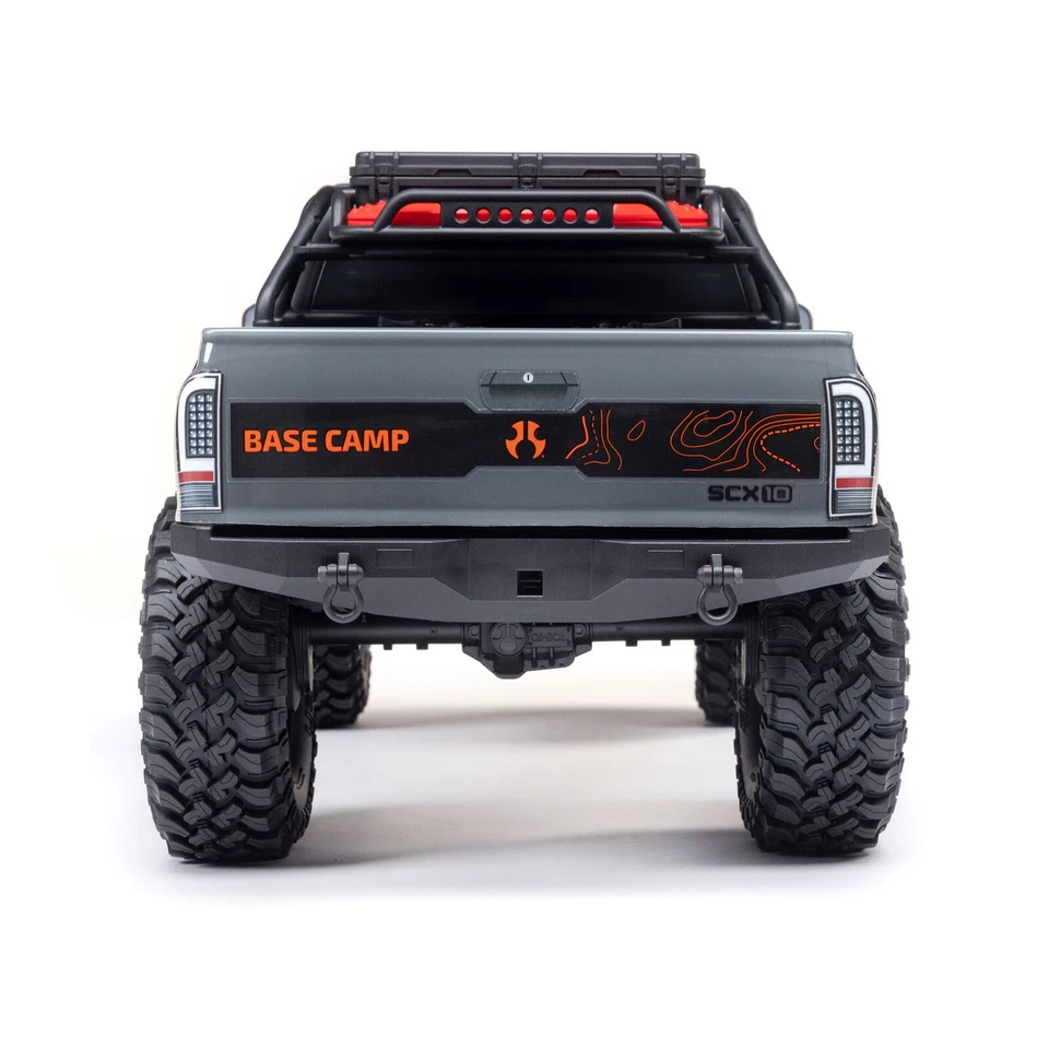 Axial AXI-1375T2 1/10 SCX10 III Base Camp 4X4 Rock Crawler Brushed RTR, Gray - Image 4 of 4
