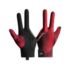 Pool Glove Left Hand, Billiard Pool Gloves for Left Hand 3 Finger, Snooker Cu...