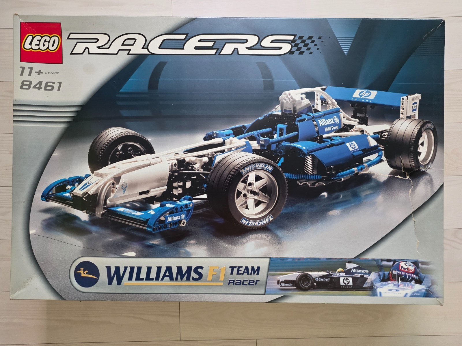 LEGO 8461 Racers - Williams F1 Team Racer - Unused/Complete Set (Vintage)