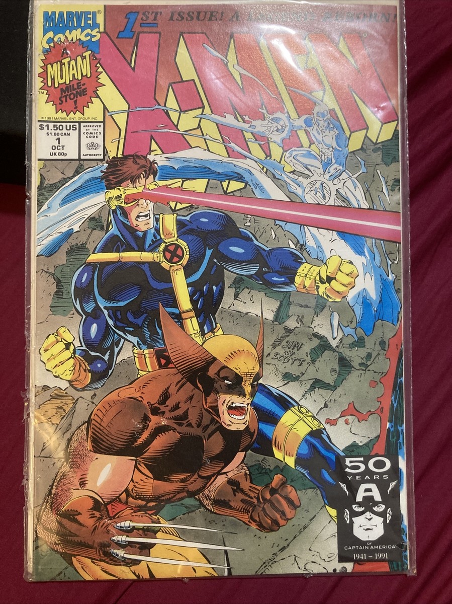 X-Men # 1 October 1991 Vintage Original Comic Book 50 Years