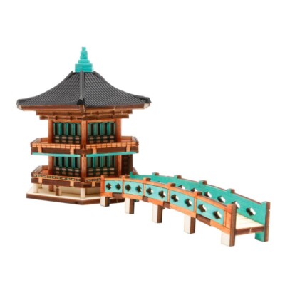 Youngmodeler Gyeongbokgung Series: Hyangwonjeong Pavilion Model Kit
