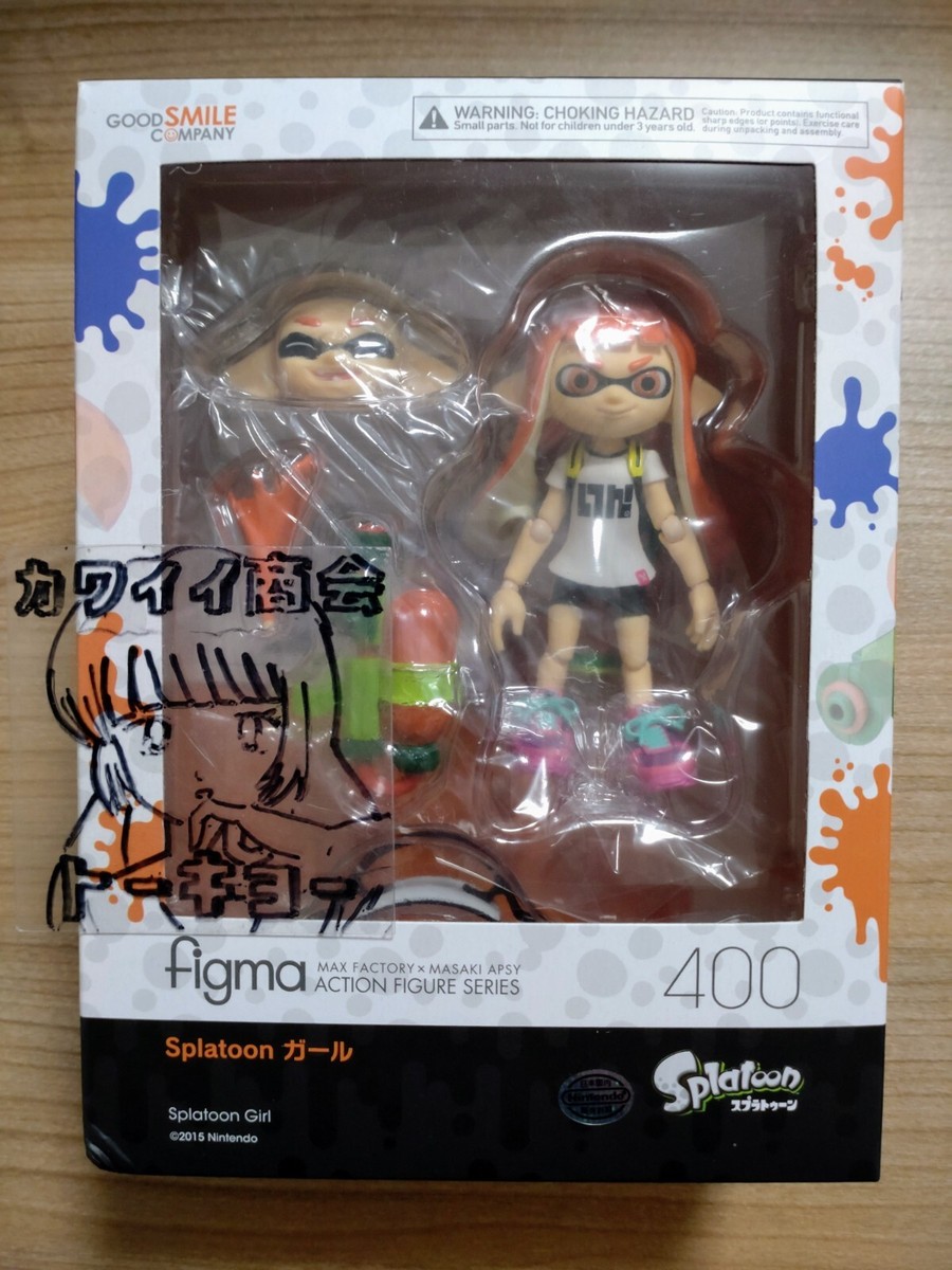Figma Splatoon Inkling Girl Action Figure 400 Max Factory Figma Splatoon Inkling Girl Action Figure 400 Max Factory