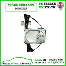 NEW SKODA FABIA MK2 5J PASSENGER LEFT FRONT ELECTRIC WINDOW REGULATOR 2008-2014