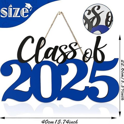 Class Of 2025 Wooden Sign Graduation Party Decorations - Picture 4 of 17
