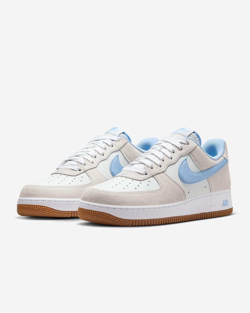IB6388-002 Nike Air Force 1 SK8 Photon Dust and Psychic Blue