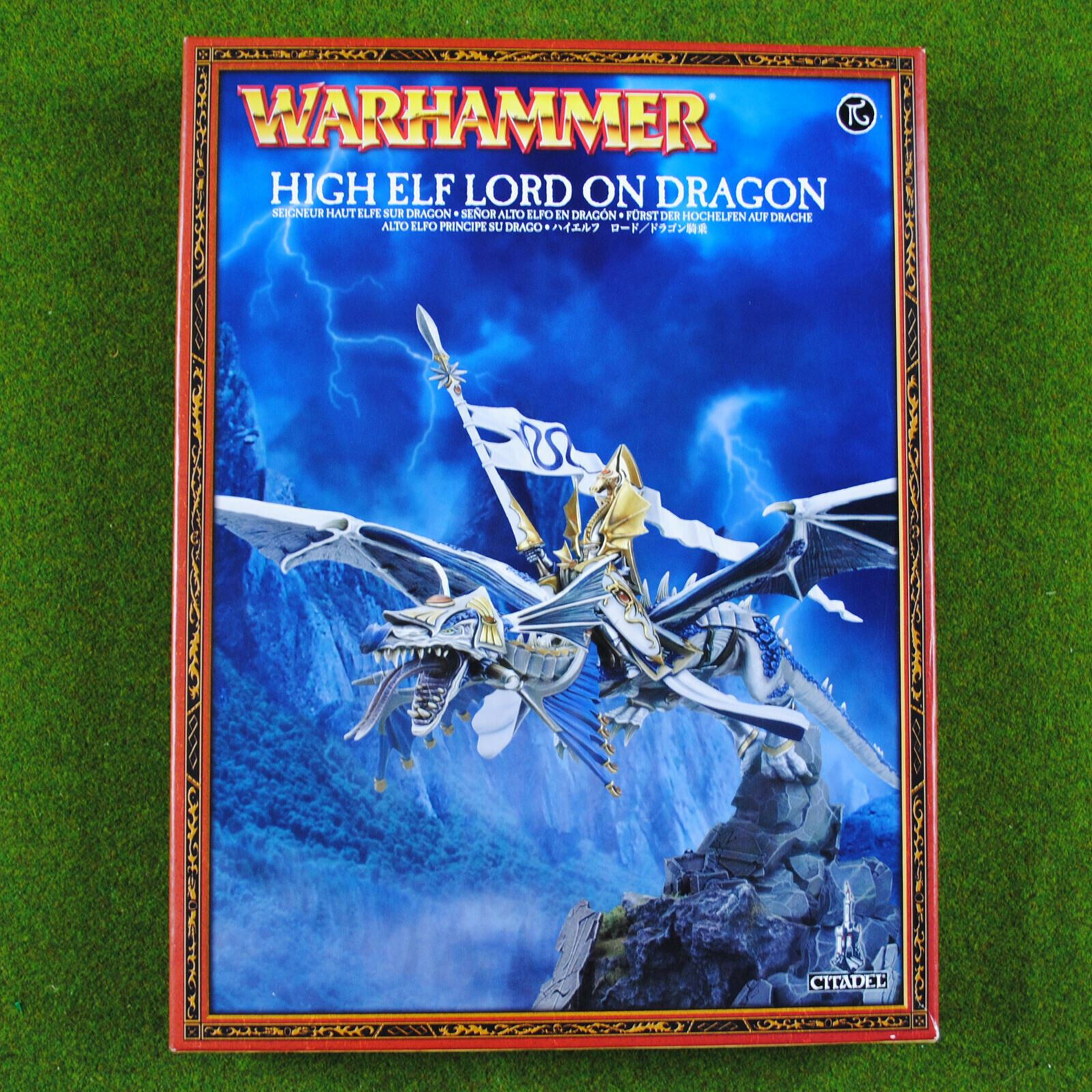 High elf - Lord on dragon : r/WarhammerInstructions