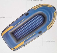 Intex Schlauchboot Challenger 2 68367NP Aufblasbar Set Paddel Pumpe 2 Personen