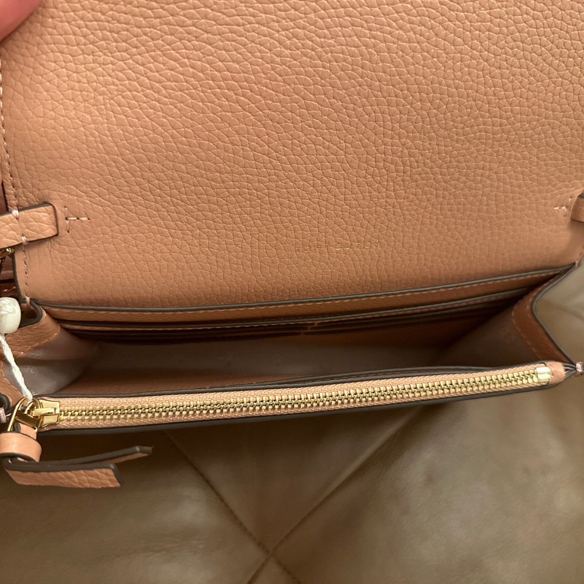 限定販売★TORY BURCH★GRACE PHONE CROSSBODY+WALLET Tory Burch Women's Thea Flat Wallet Crossbody (Black), Black