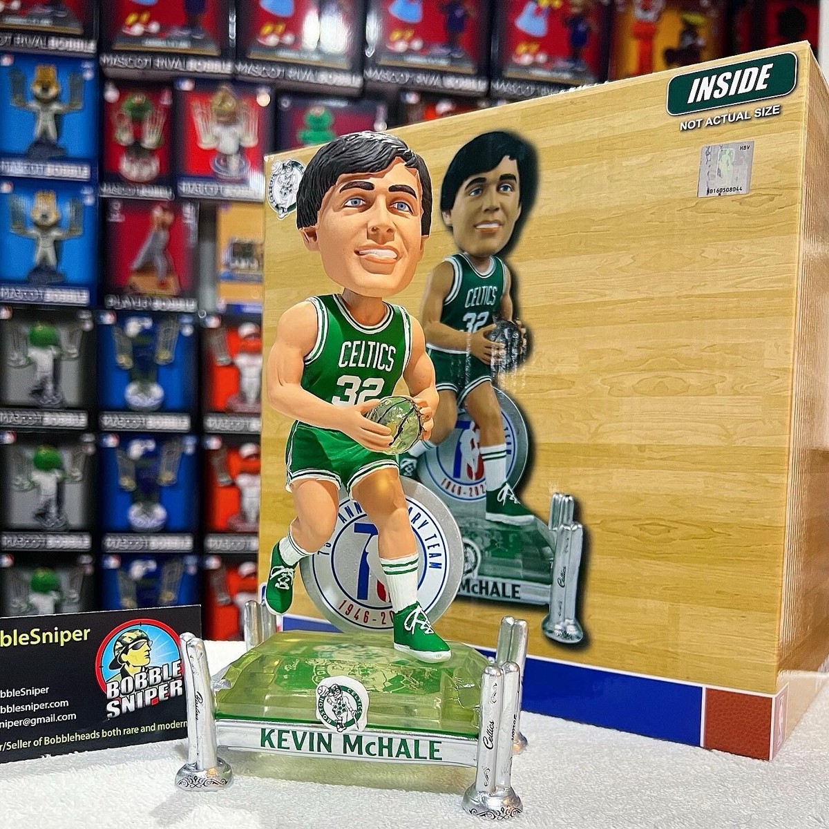 KEVIN MCHALE Boston Celtics 75th Anniversary Top 75 All-Time NBA