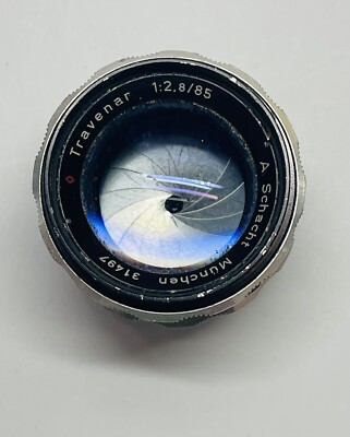 A. Schacht Munchen Travenar 85mm F2.8 Lens, Exakta Mount. Read | eBay