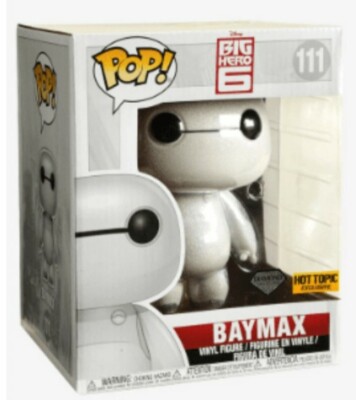 【新品】Funko BIG ダイヤモンドコレクション保護ケース付 ベイマックス Funko POP! #111 Disney Big Hero 6 Baymax 6 inch Diamond