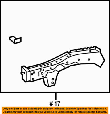 57027-48905 Toyota Member sub-assy, front side, rh 5702748905, New  