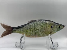 TYG Bluegill Glide bait swimbait custom 5.5 inch Hybrid Snack NEW