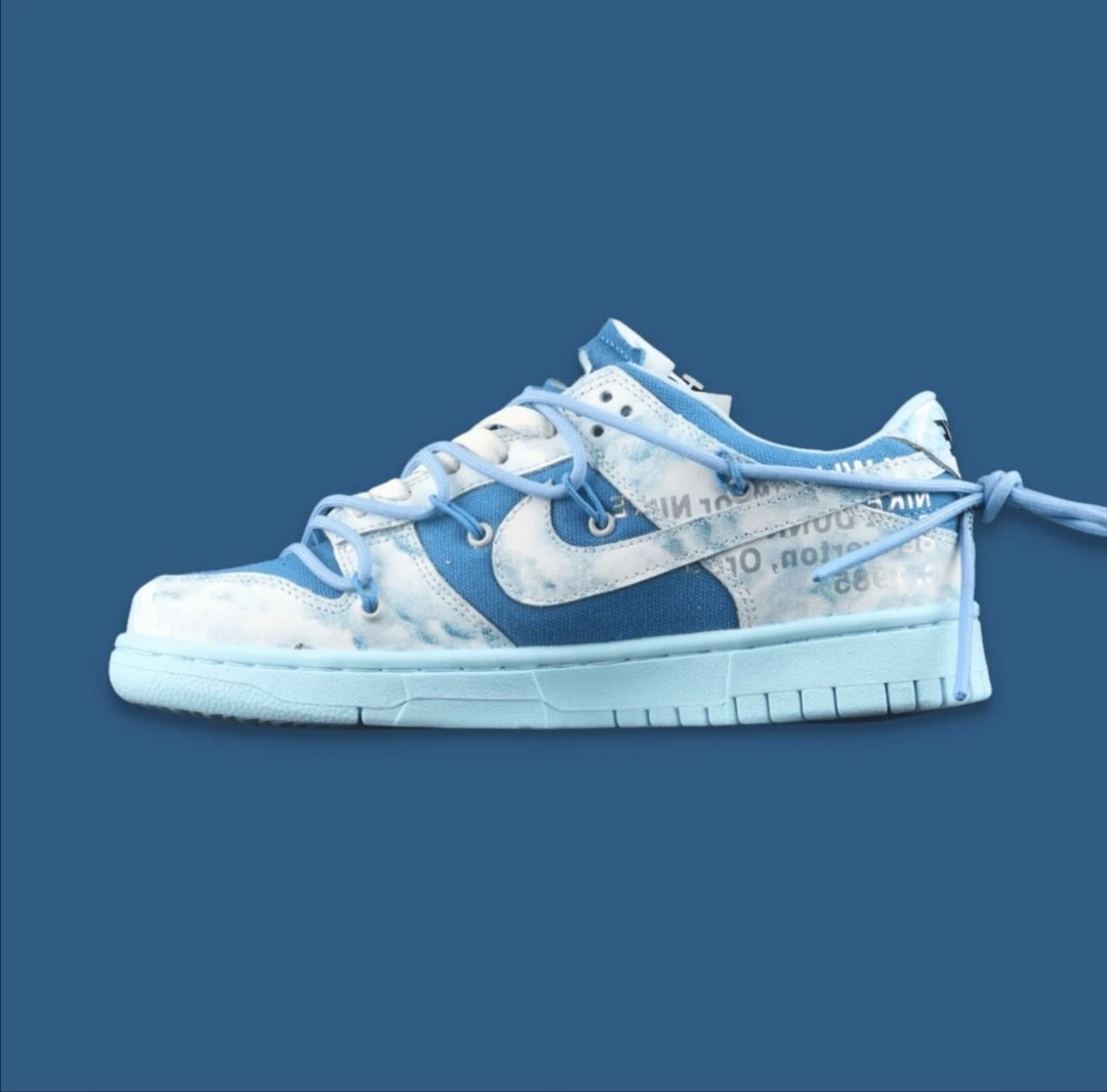 Nike Off White Dunk Low OW SB BLUE