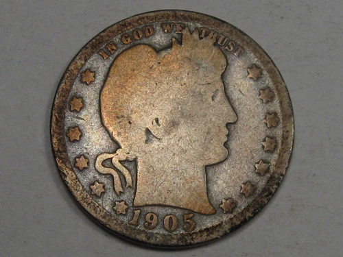 1905-O Barber Quarter — photo from another recent sale