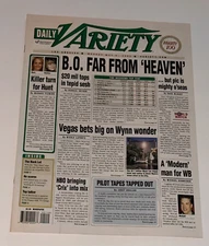 Daily Variety 2005 May 9 HBO Crix Nix Hix Pix V For Vendetta Hugo Weaving Wynn