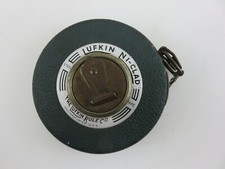 Lufkin Ni-Clad Royal 50 Foot Steel Measuring Tape Measure Vintage Made In USA