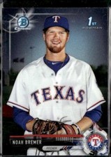 2017 Bowman Draft #BDC-127 Noah Bremer Chrome