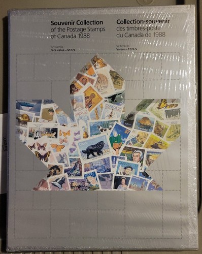 CANADA 1988 Annual / Yearly Stamp Collection