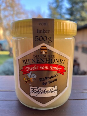 Honig direkt vom Imker 500g  fein cremig, oder flüssig