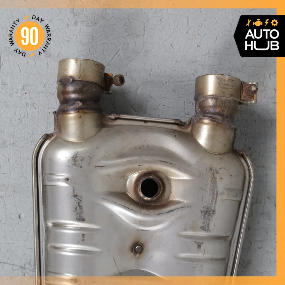 02-07 Maserati M138 Coupe 4200 Exhaust Mid Pipe Center Resonator Silencer OEM - Image 3 of 4