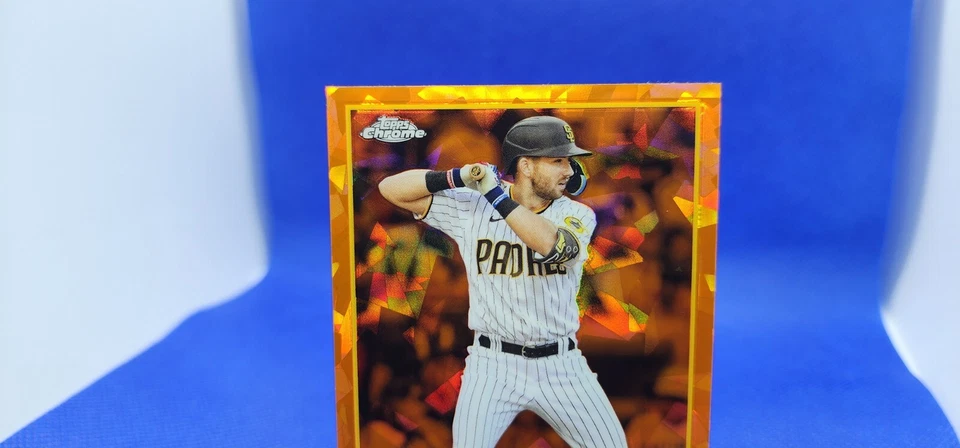 2023 Topps Chrome Update Series Sapphire Edition Orange Matthew Batten # 24/25 - Image 4 of 4