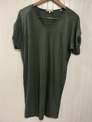 army green t shirt dress Halie T-Shirt Dress - / Conifer- Size3XS