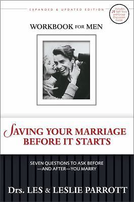 Saving Your Marriage Before It Starts Workb- Parrott, 0310265657, paperback, new
