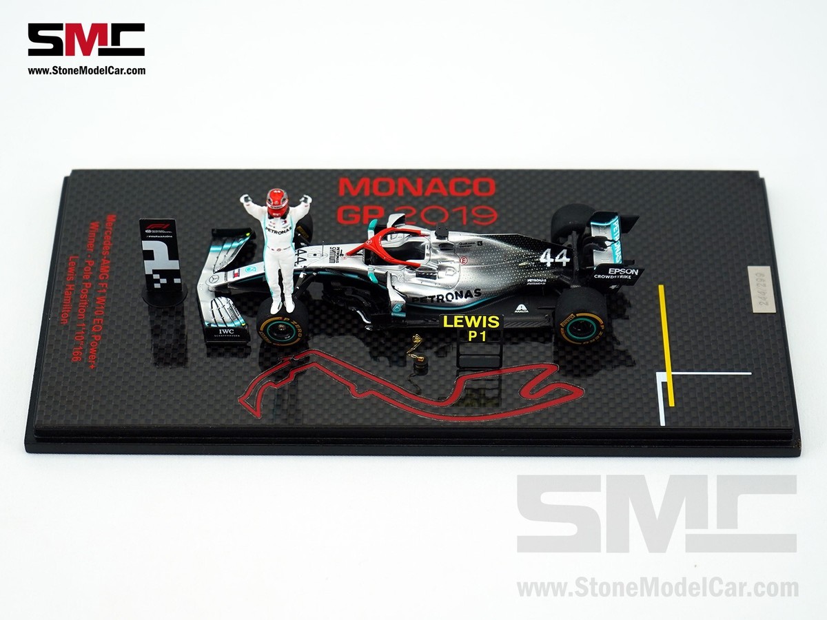 Mercedes AMG F1 W10 #44 Lewis Hamilton Monaco GP 2019 6x WDC