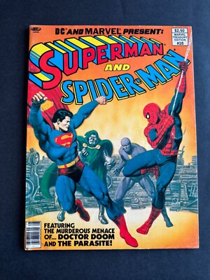 Marvel Treasury Edition #28 - Superman and Spider-Man (Marvel, 1981) Fine+