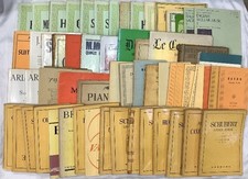 A collection of over 55 volumes of music related to sheet music, full translatio