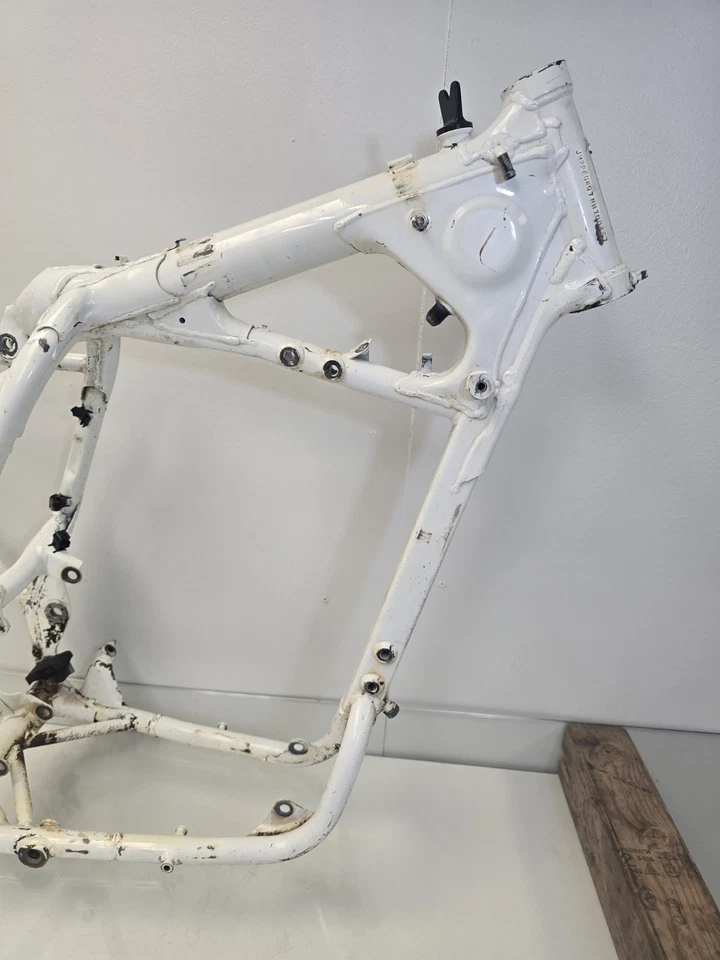 Honda XR600R XR 600 1992 cuadro principal chasis carrocería con documentos importantes OEM HM Foto 2 de 4