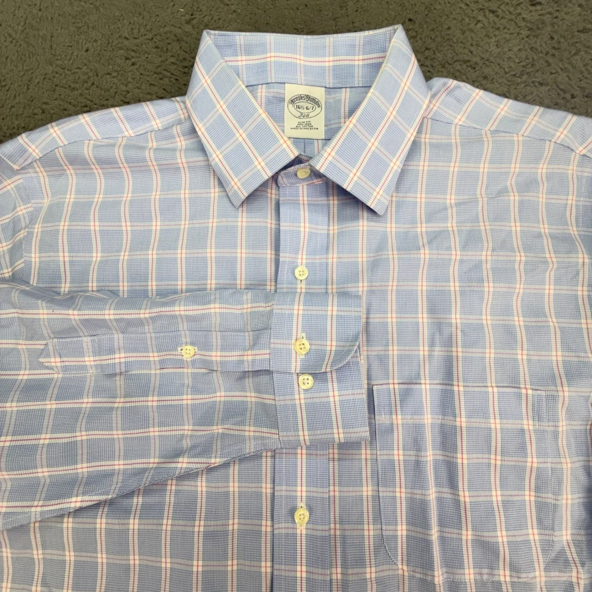 Brooks Brothers Blue Slim Dress Shirts for Men for sale | eBay
