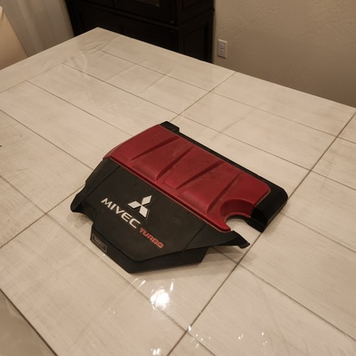 #ad #ad 2008 2015 MITSUBISHI LANCER EVOLUTION X PLASTIC ENGINE VALVE COVER OEM PA66 GF33 $90.00