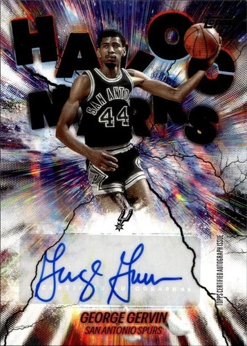 2025-26 Topps #HM-GG George Gervin Havoc Marks Auto