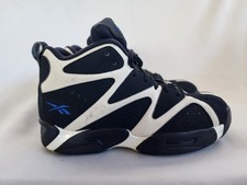 Reebok Kamikaze 1 Mid White Black Blue Size 1...