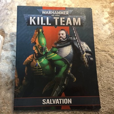 Warhammer 40,000 Kill Team Salvation Paperback Campaign Book Games Workshop 2020